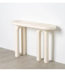 Zona-Design Konsola FYRPYT 120 cm kremowa