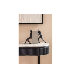 KARE Konsola Glenn 100 cm antracytowa