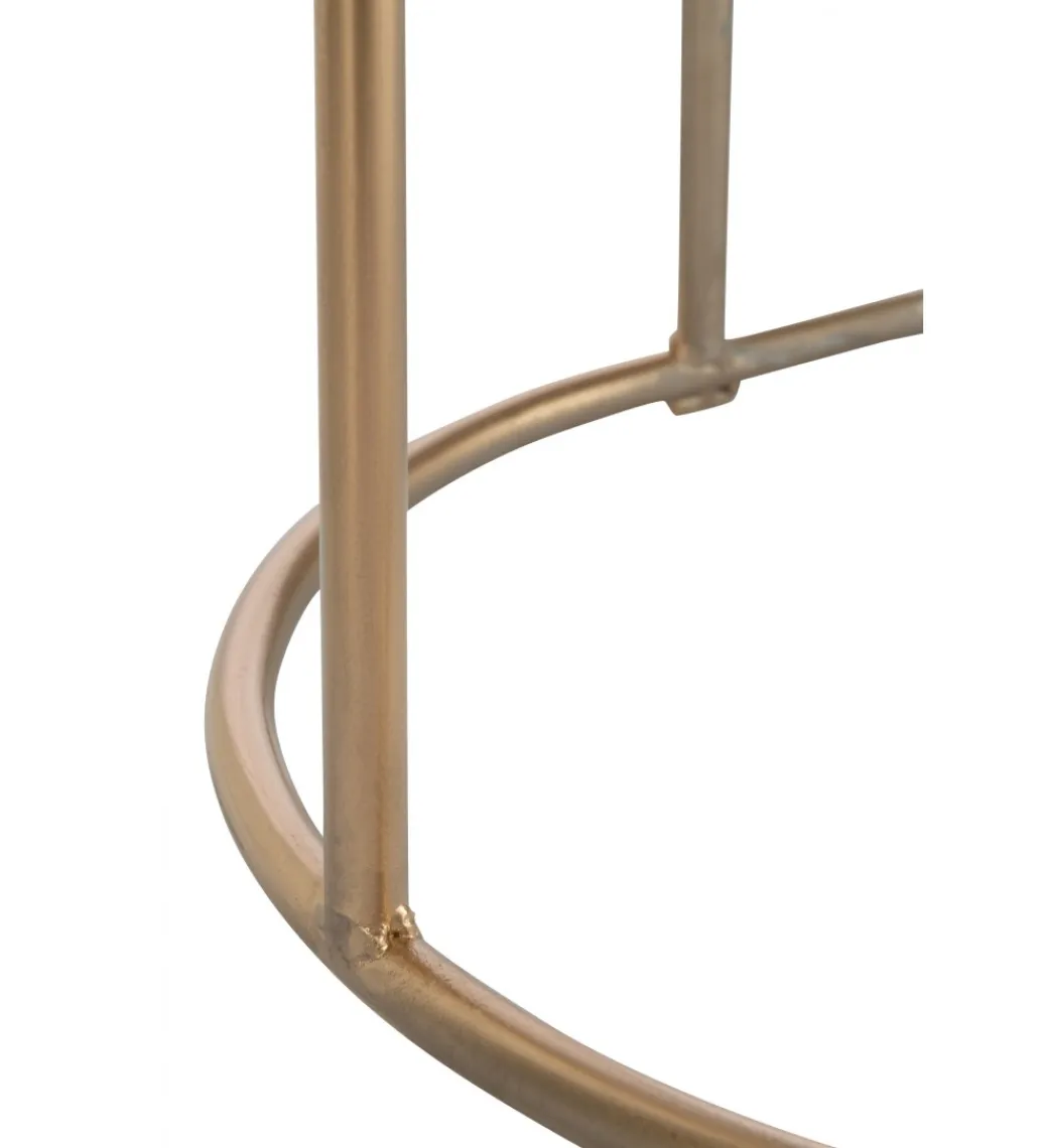 J-Line Konsola GLER 121 cm złota