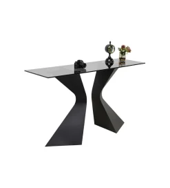 KARE Konsola GLOYRIA 140 cm czarna