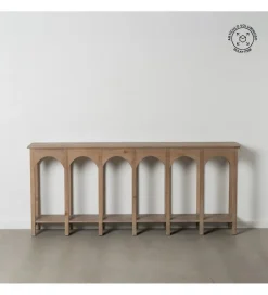 DENZO Konsola KAMABRA 210 cm drewno sosny