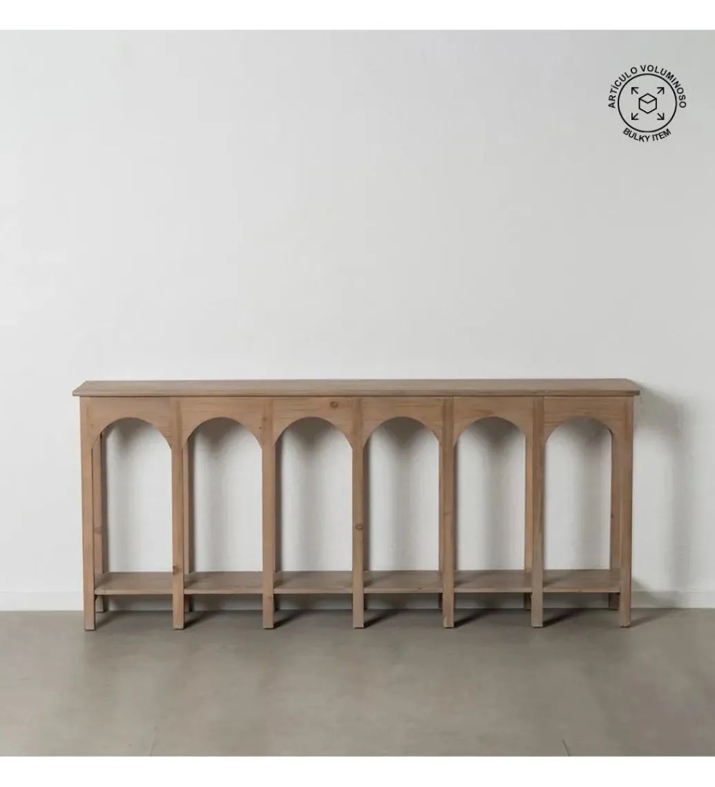 DENZO Konsola KAMABRA 210 cm drewno sosny