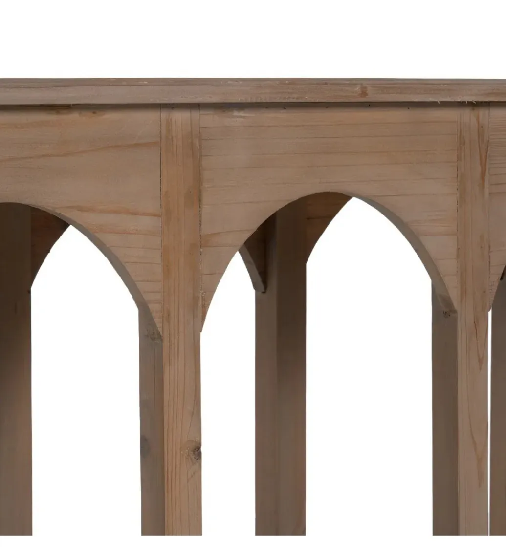 DENZO Konsola KAMABRA 210 cm drewno sosny