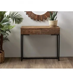 Imeri Konsola LACERTA 90 cm drewno akacja