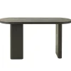 J-Line Konsola LEMONE 150 cm drewno teak czarna