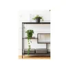 KARE Konsola LOFT 115 x 100 cm czarna