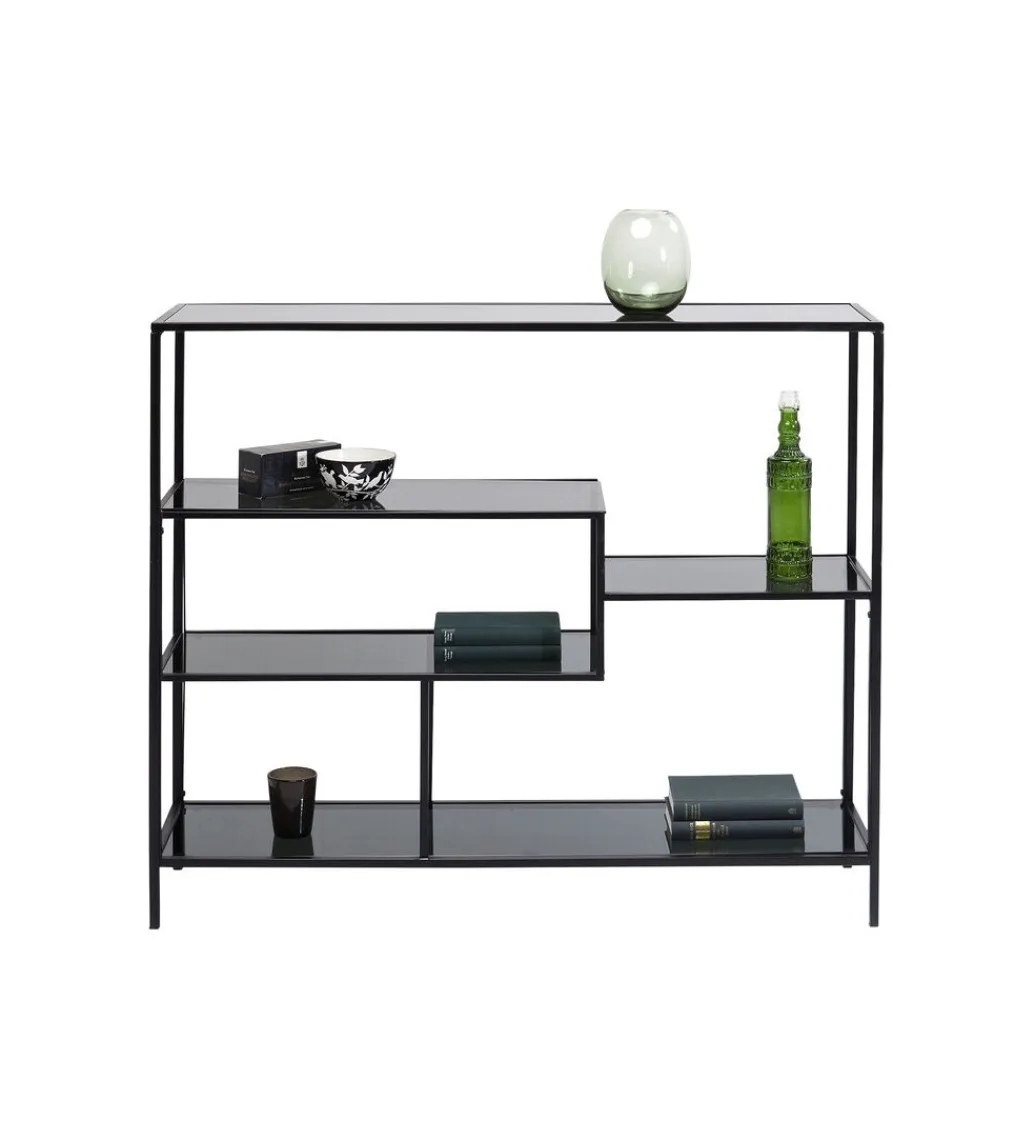 KARE Konsola LOFT 115 x 100 cm czarna