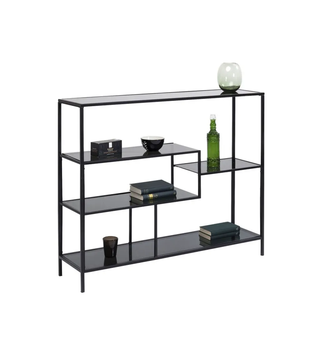 KARE Konsola LOFT 115 x 100 cm czarna