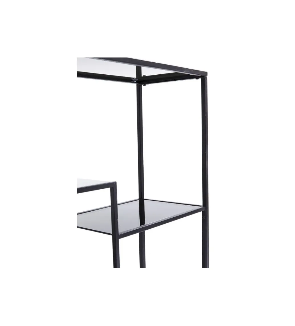 KARE Konsola LOFT 115 x 100 cm czarna