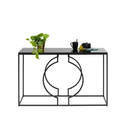 KARE Konsola MIAMI LOFT 120 cm czarna