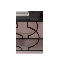 KARE Konsola MIAMI LOFT 120 cm czarna