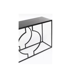 KARE Konsola MIAMI LOFT 120 cm czarna
