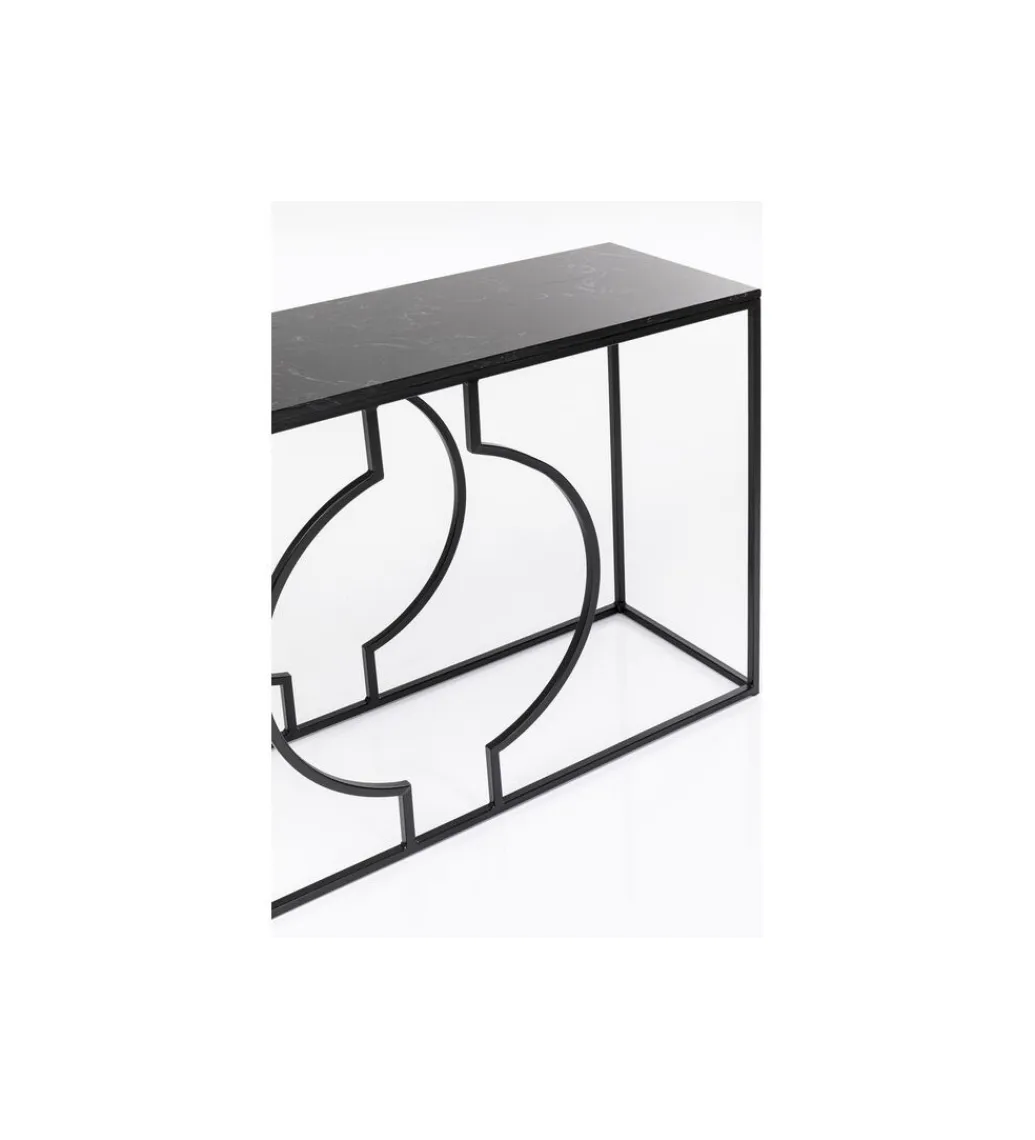 KARE Konsola MIAMI LOFT 120 cm czarna