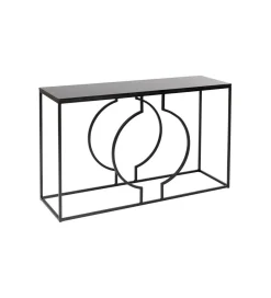 KARE Konsola MIAMI LOFT 120 cm czarna