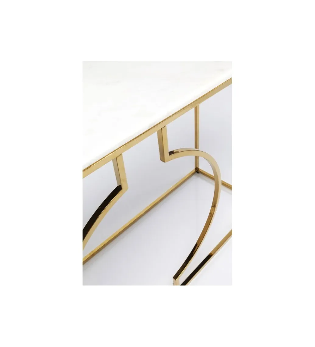 KARE Konsola MIAMI LOFT 120 cm złota