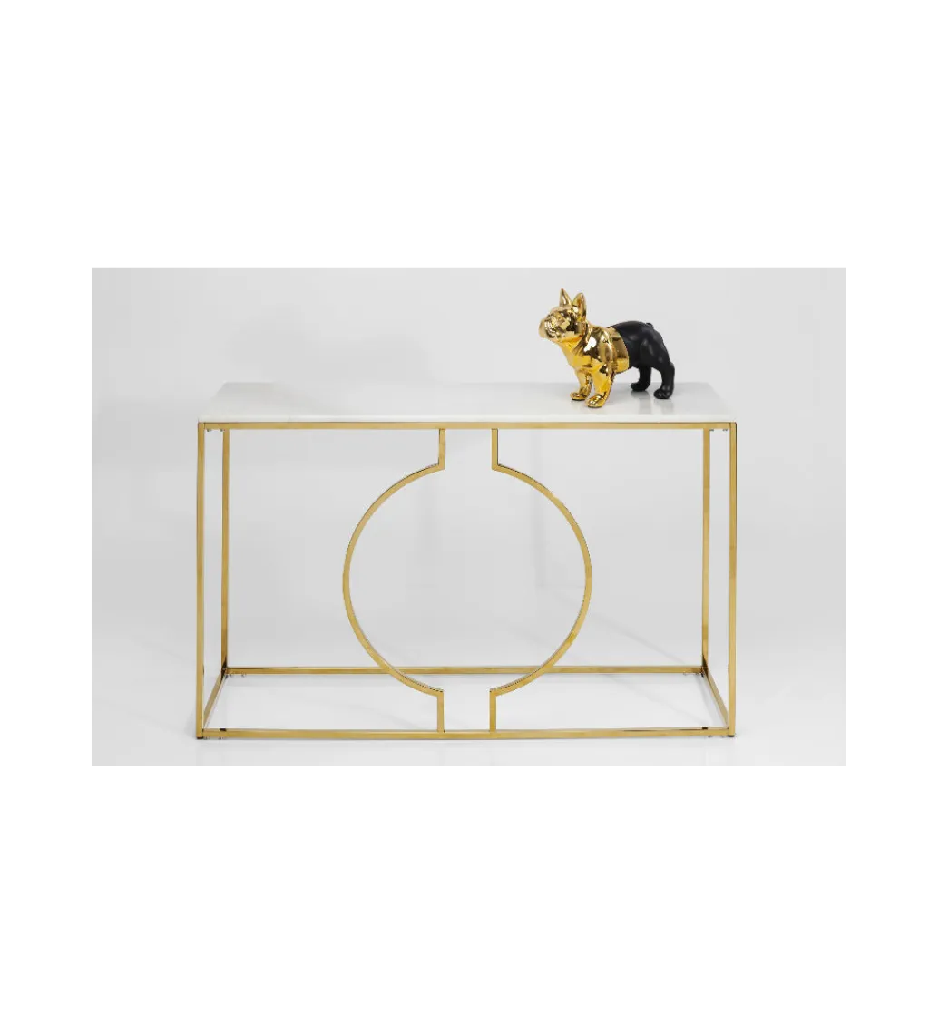 KARE Konsola MIAMI LOFT 120 cm złota