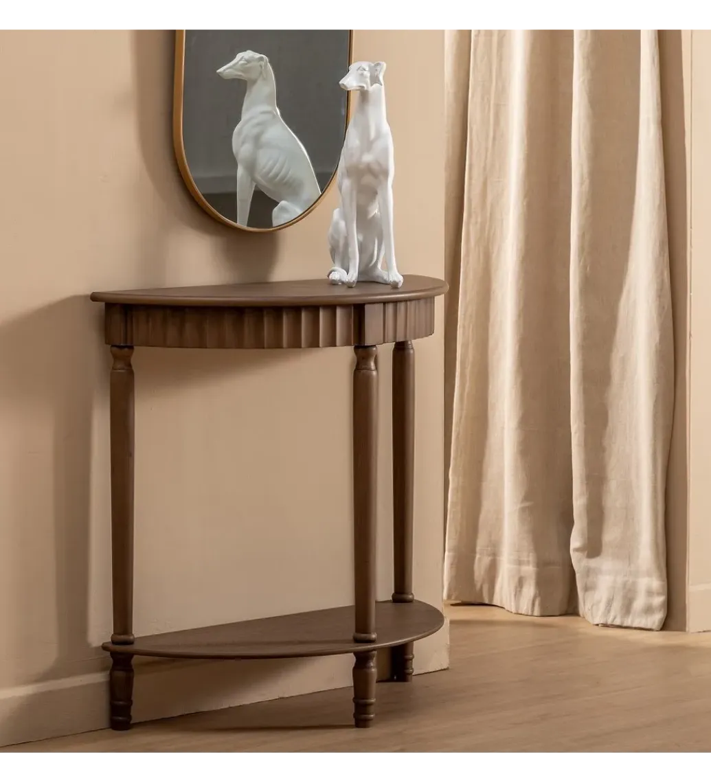 Zona-Design Konsola NAGORAS 71 cm brązowy