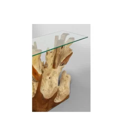 KARE Konsola ROOTS 150 cm drewno teak naturalna