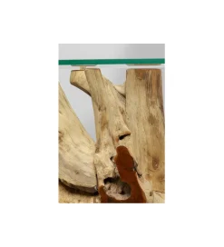 KARE Konsola ROOTS 150 cm drewno teak naturalna