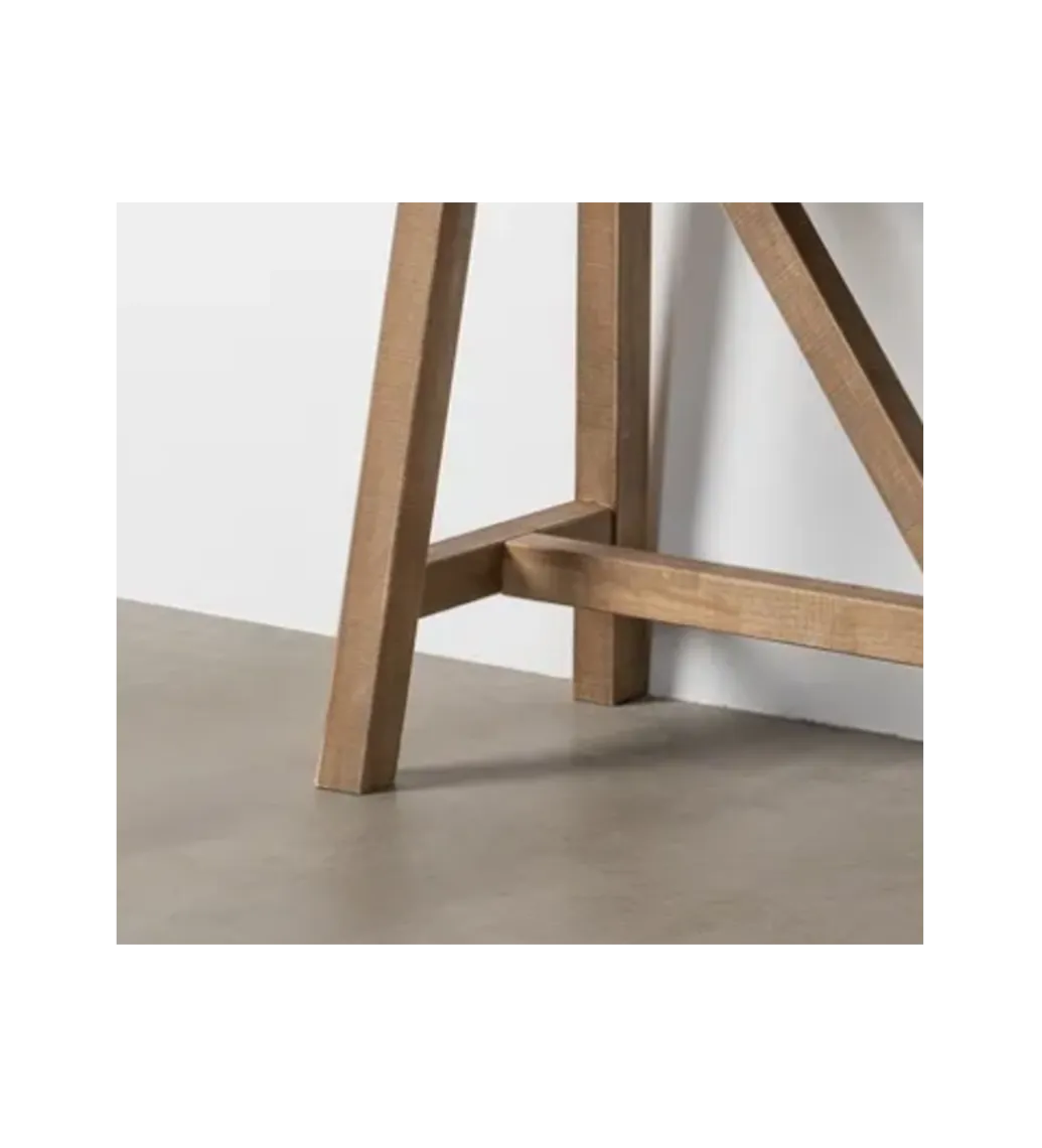 Zona-Design Konsola RUBBERY 140 cm drewno kauczuk naturalne