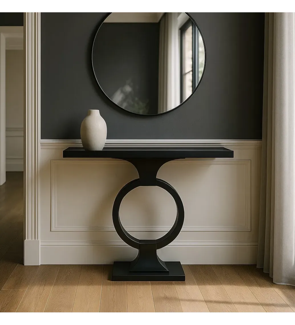 Zona-Design Konsola TARATYN 90 cm czarna