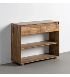 Zona-Design Konsola TESANOMO 100 cm drewno mango naturalna
