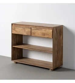 Zona-Design Konsola TESANOMO 100 cm drewno mango naturalna