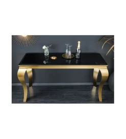 Invicta Interior Konsola TRENTINO Modern Barock 140 cm czarna