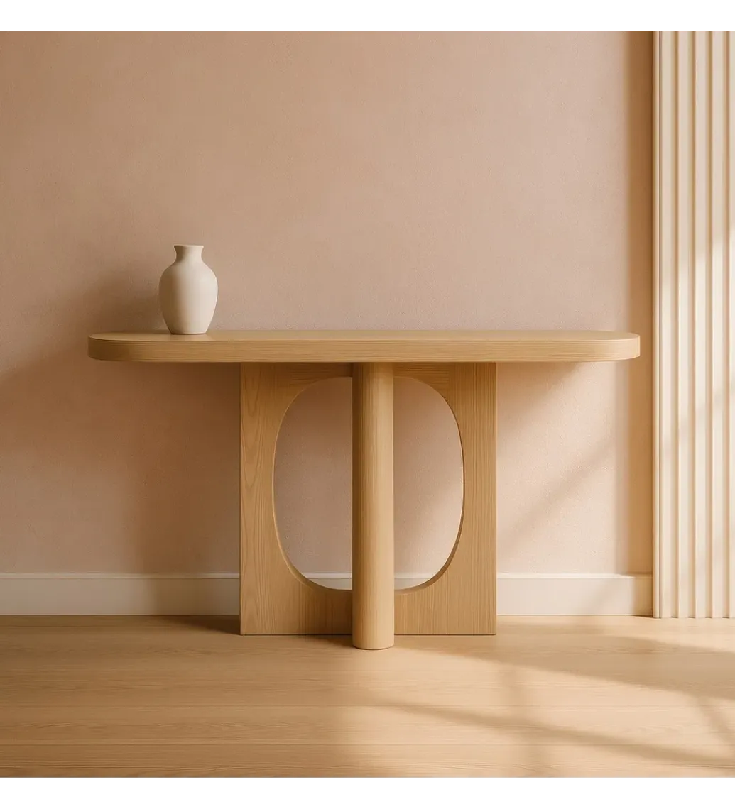 Zona-Design Konsola VURIC 120 cm naturalna