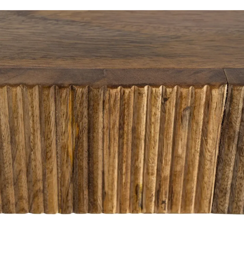 Zona-Design Konsola wisząca ZIARAN 75 cm drewno mango