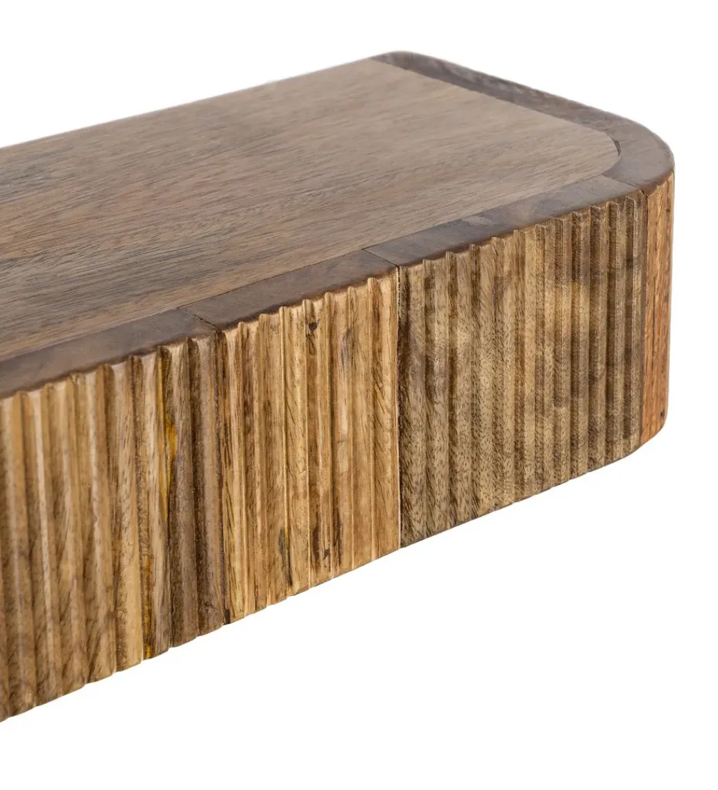 Zona-Design Konsola wisząca ZIARAN 75 cm drewno mango