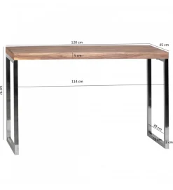 WOHNLING, GERMANY Konsola WOHNLING GUNA 120 cm drewno akacja