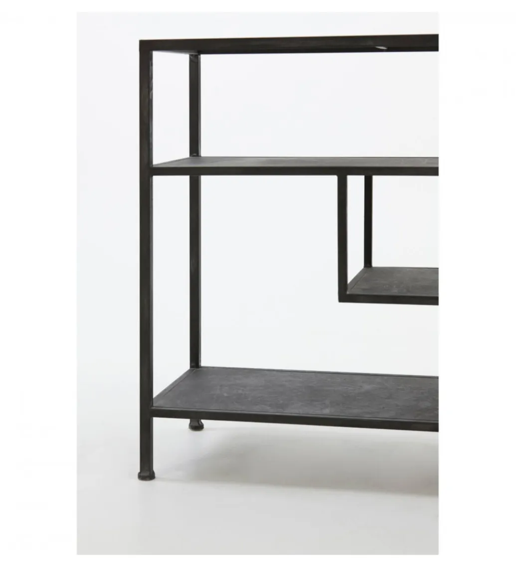 L&L Konsola YLAYA 140 cm czarny