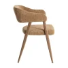 Zona-Design Krzesło AGATAM 81 cm brązowe