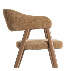 Zona-Design Krzesło AGATAM 81 cm brązowe