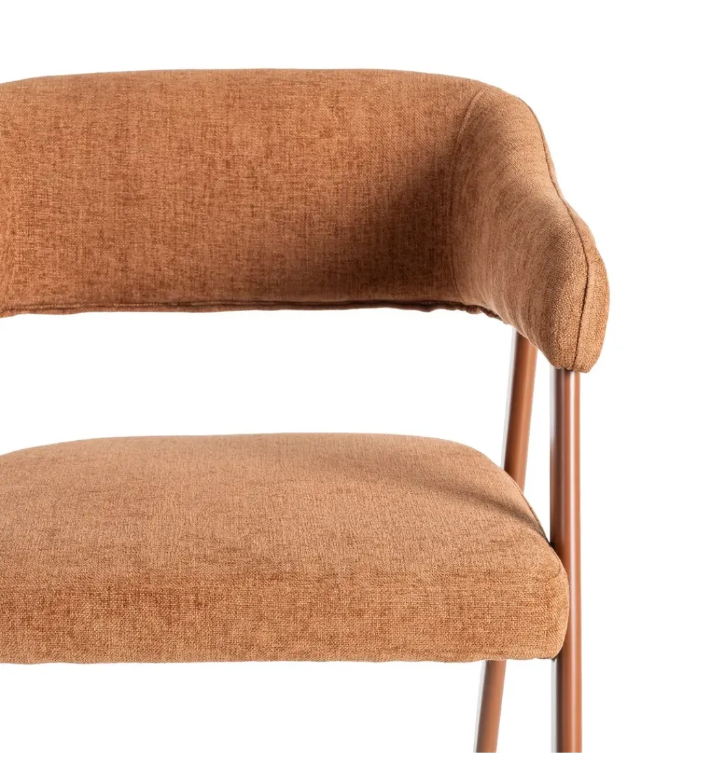 Zona-Design Krzesło AGATAM 81 cm terrakota