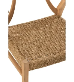 J-Line Krzesło ALIS drewno teak