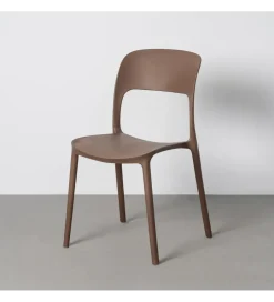Zona-Design Krzesło BARETO 82 cm brązowy