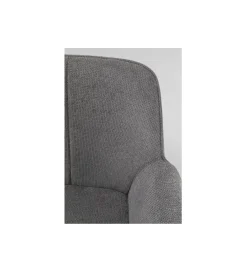 KARE Krzesło BESS 83 cm bouclé szary