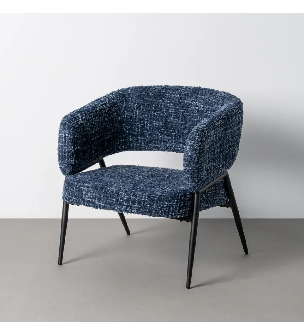 Zona-Design Krzesło BETLES 75 cm niebieski