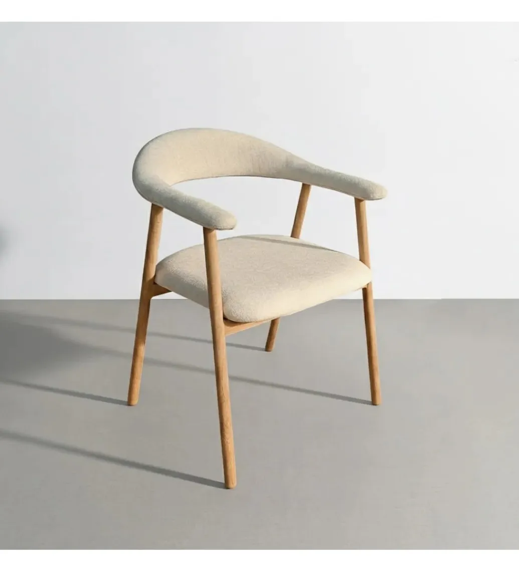Zona-Design Krzesło BRAZOS 76 cm kremowe
