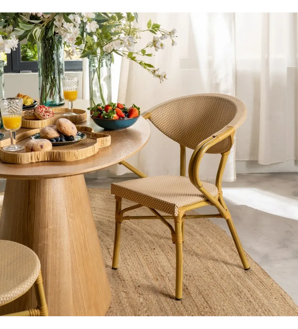 Zona-Design krzesło BRISA beżowe