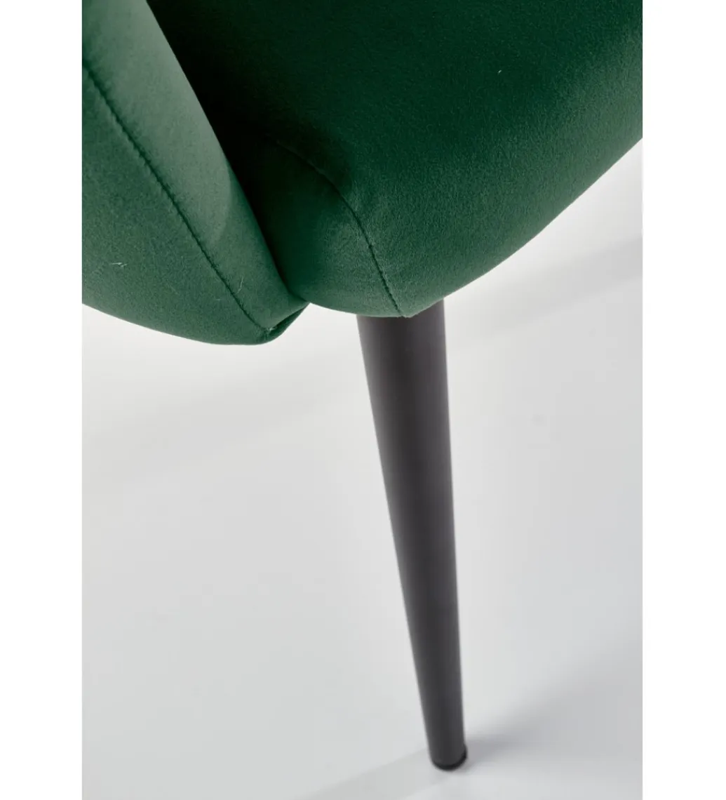Halmar Krzesło CROWN ciemnozielone