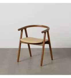 Zona-Design Krzesło EMYLY 76 cm kremowo brązowy