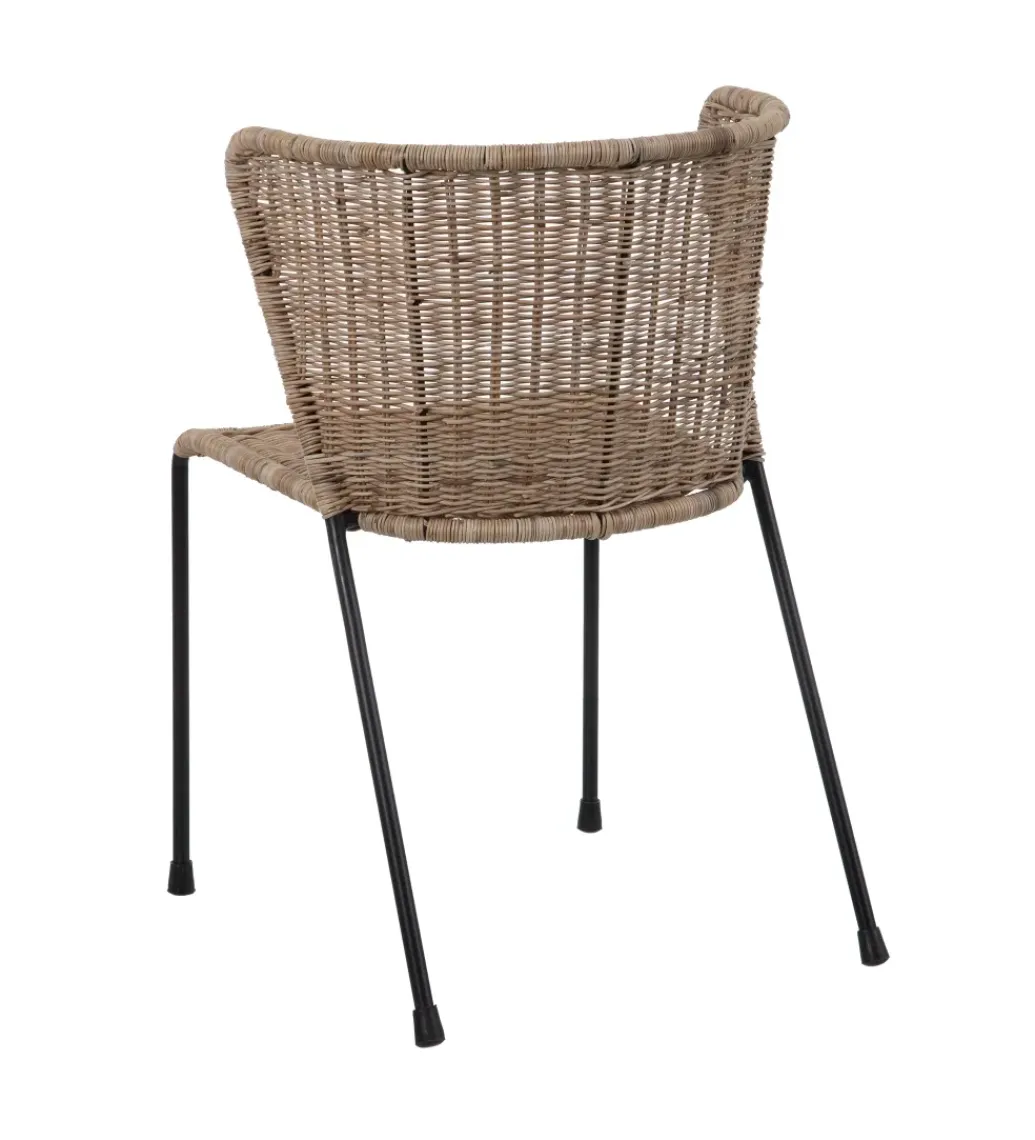 Zona-Design Krzesło ENRBOHO 77 cm naturalne