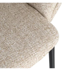Zona-Design Krzesło HANAREO 82 cm beżowe
