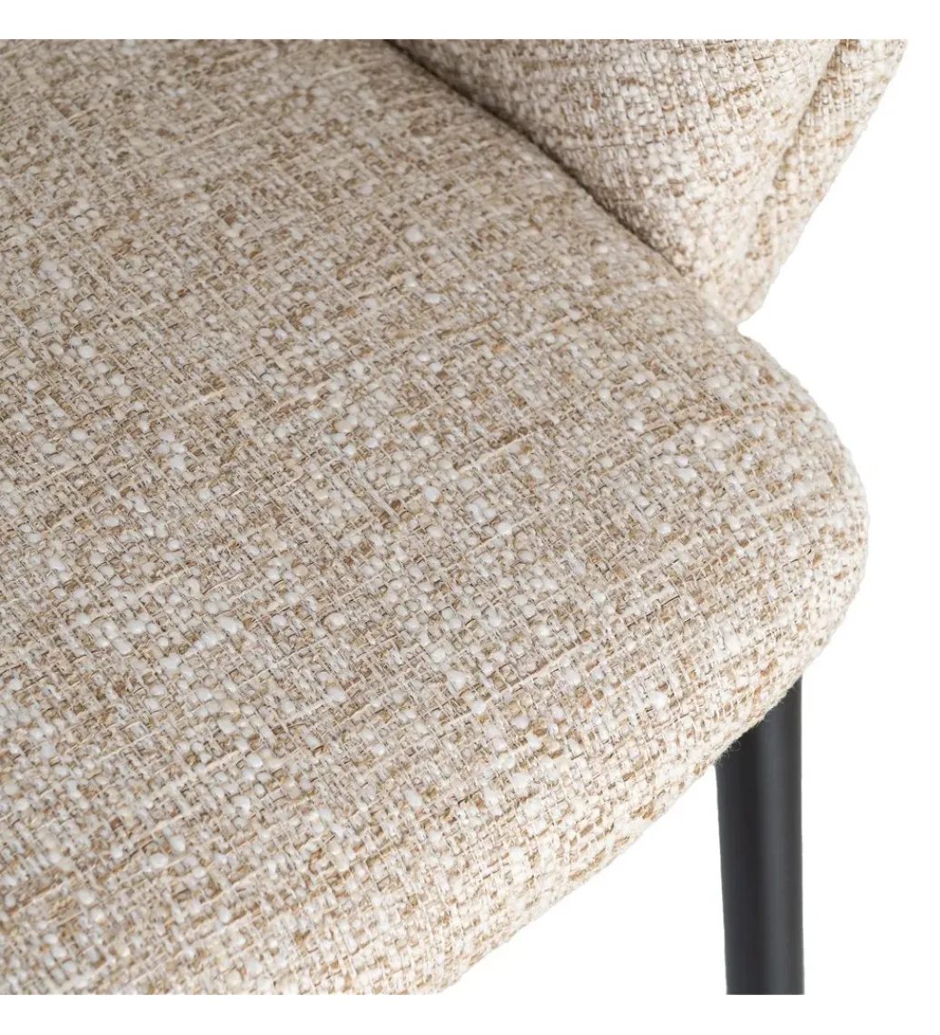 Zona-Design Krzesło HANAREO 82 cm beżowe