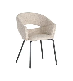 Zona-Design Krzesło HANAREO 82 cm beżowe