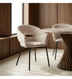 Zona-Design Krzesło HANAREO 82 cm beżowe