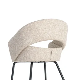 Zona-Design Krzesło HANAREO 82 cm beżowe